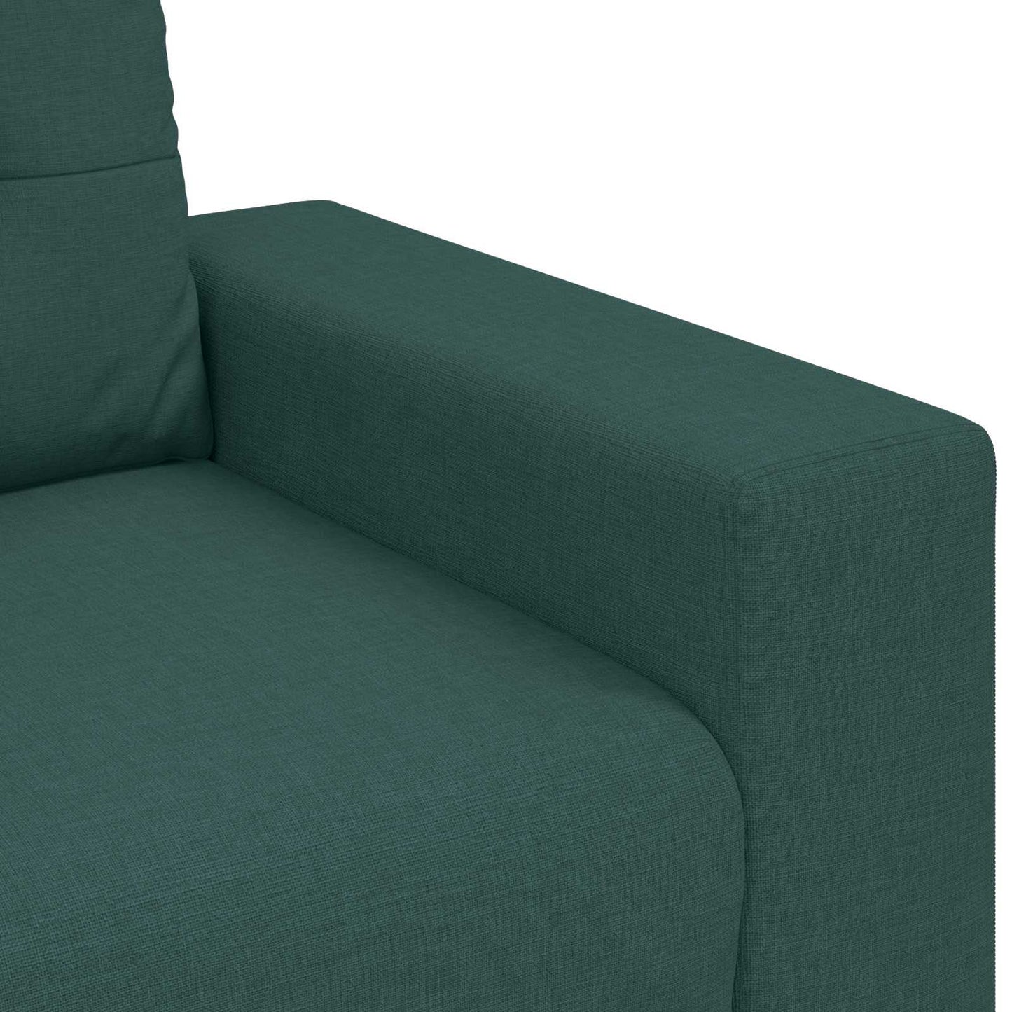 3-Sitzer-Sofa Dunkelgrün 180 cm Stoff