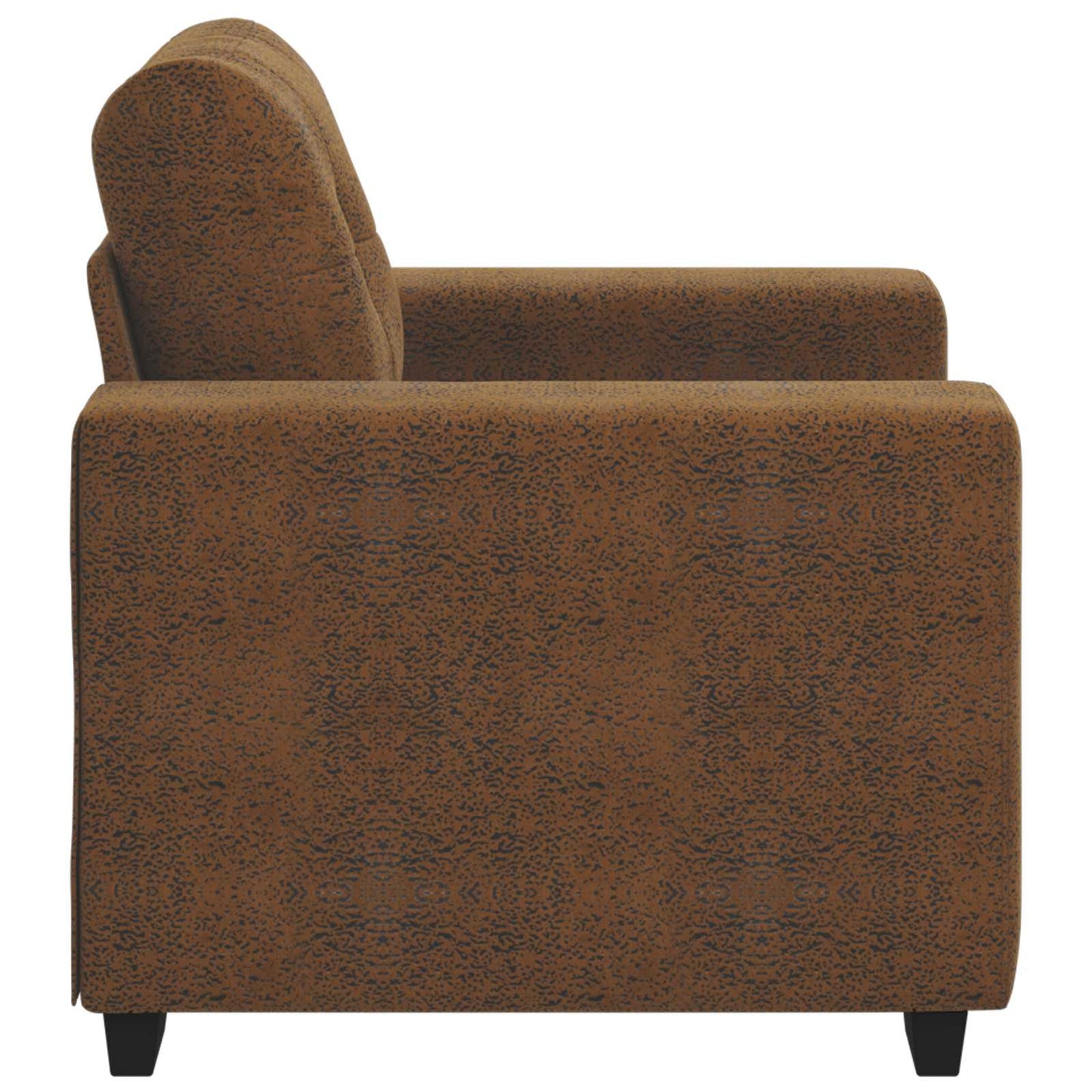 Sofa-Sessel Braun 60 cm Kunstleder