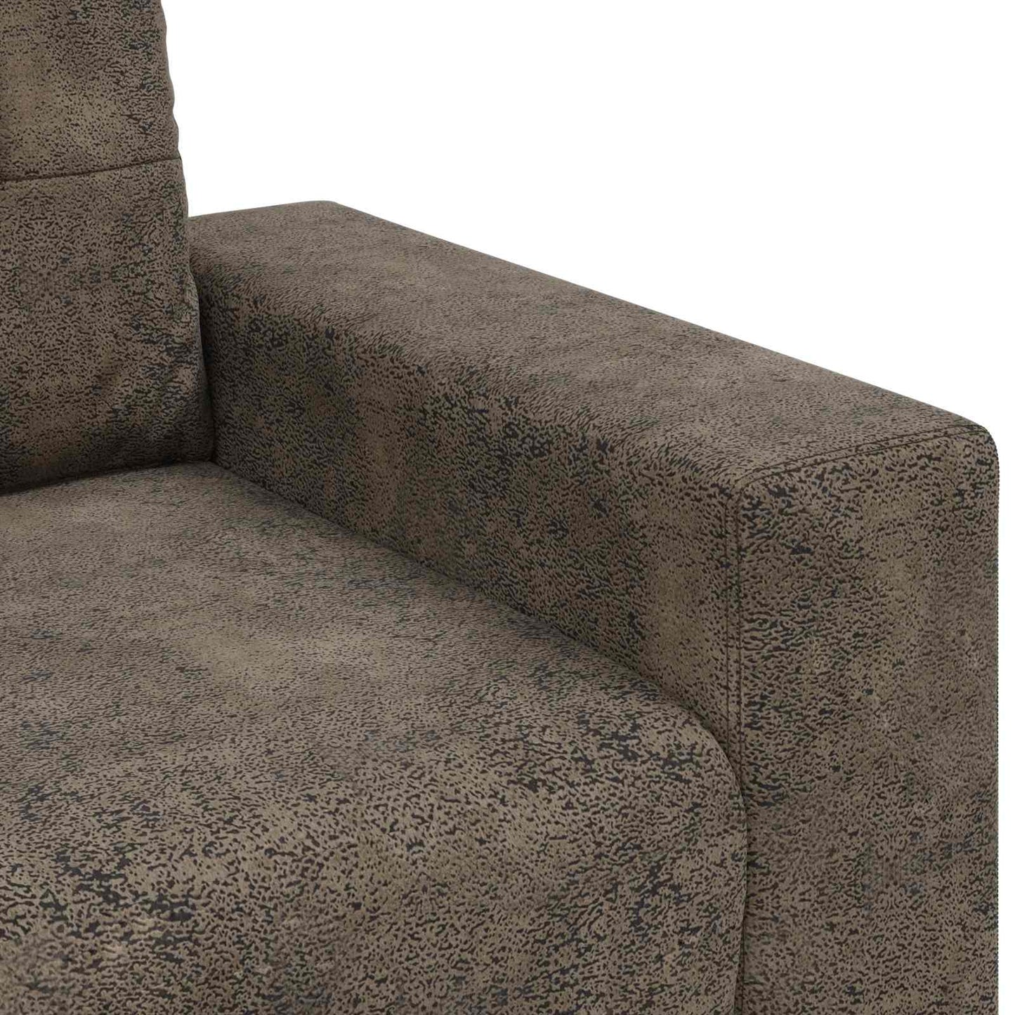 Sofa-Sessel Dunkelgrau 60 cm Kunstleder
