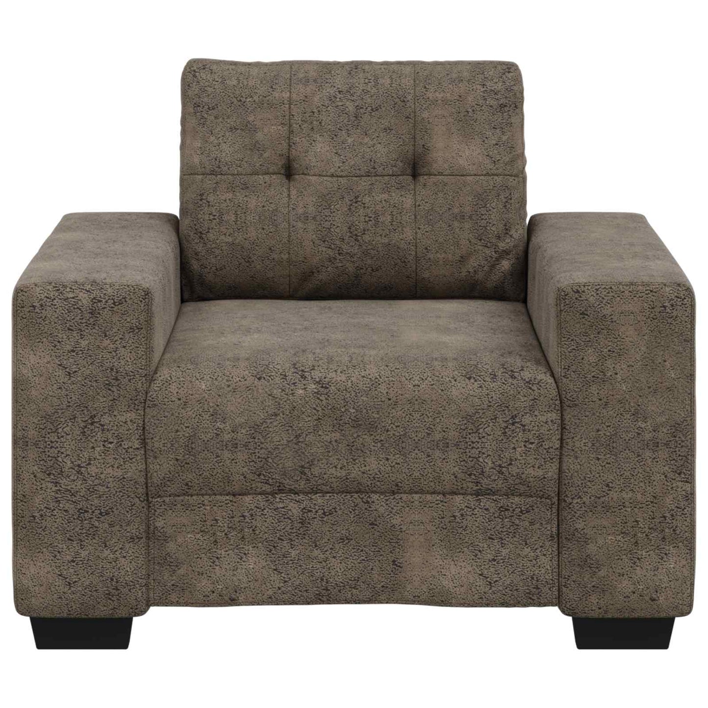 Sofa-Sessel Dunkelgrau 60 cm Kunstleder