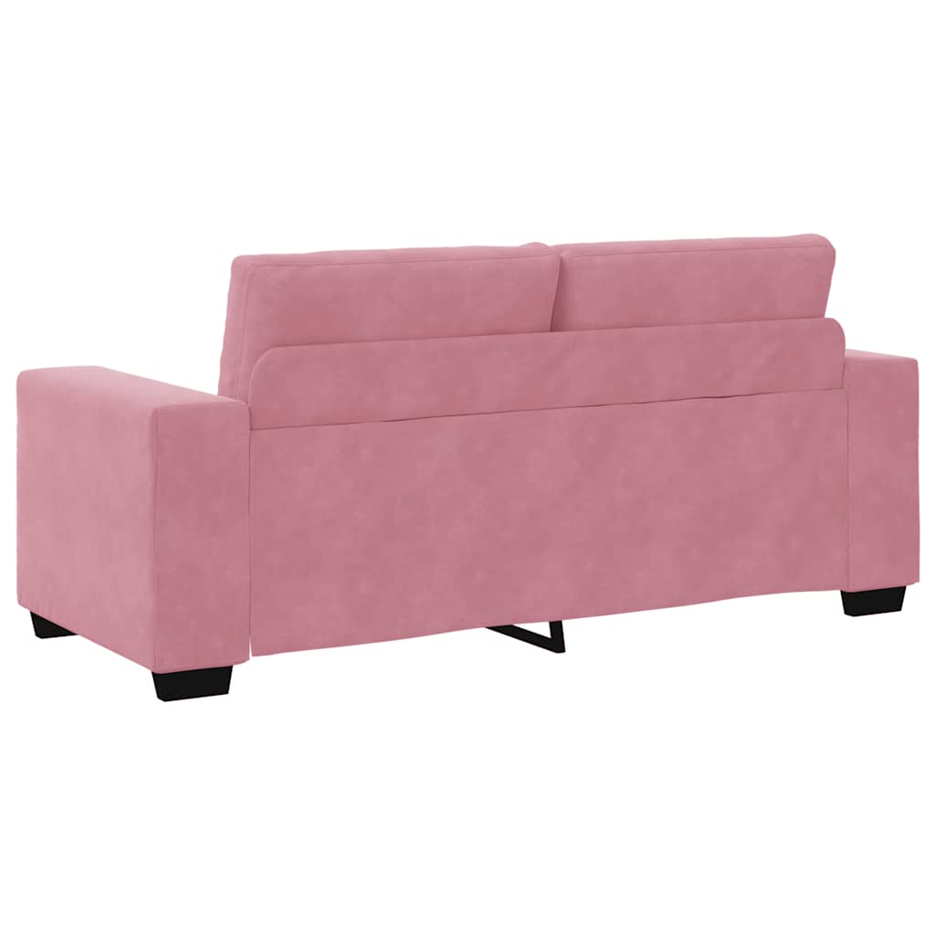 Zweisitzer-Sofa Rosa 180x77x82 cm Samt
