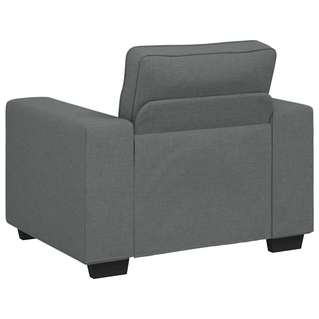 Sessel Dunkelgrau 100x77x82 cm Stoff