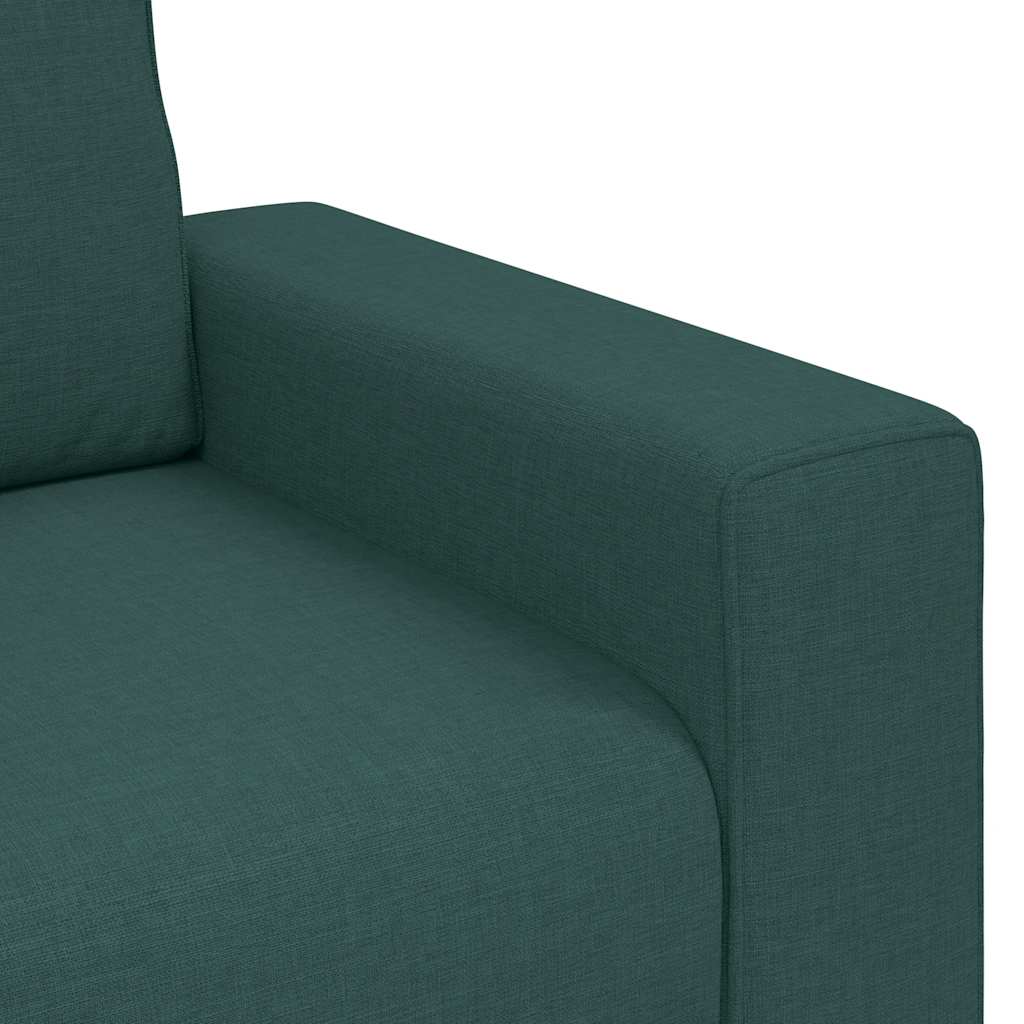 Sessel Dunkelgrün 100x77x82 cm Stoff