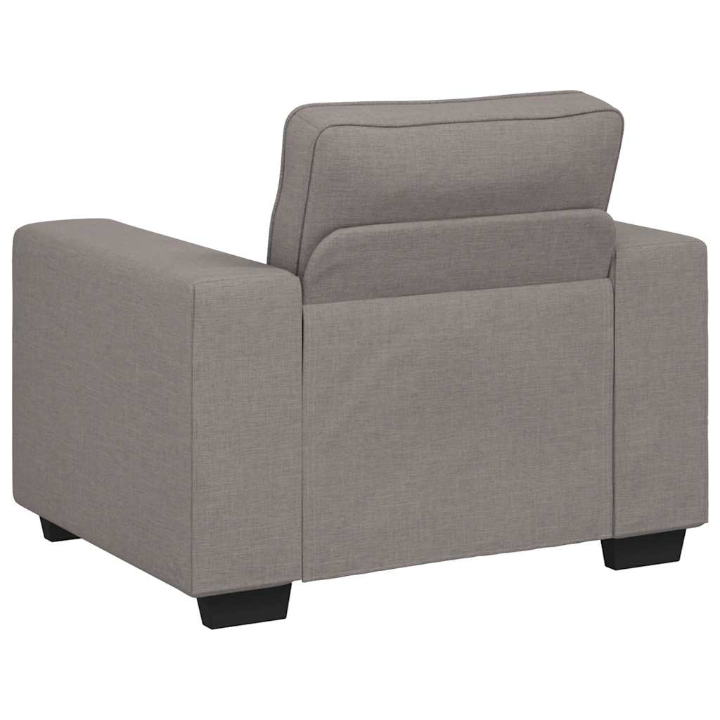 Sessel Taupe 100x77x82 cm Stoff