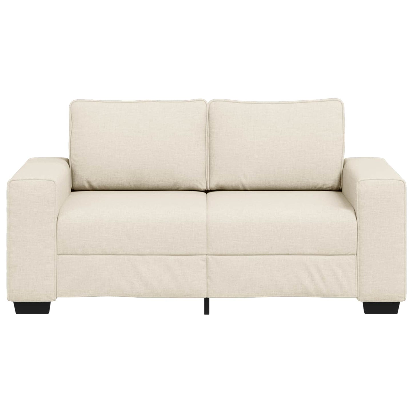 | Sofa | mit Kissen mit Kissen Beige 160 x 77 x 82 cm Leinen