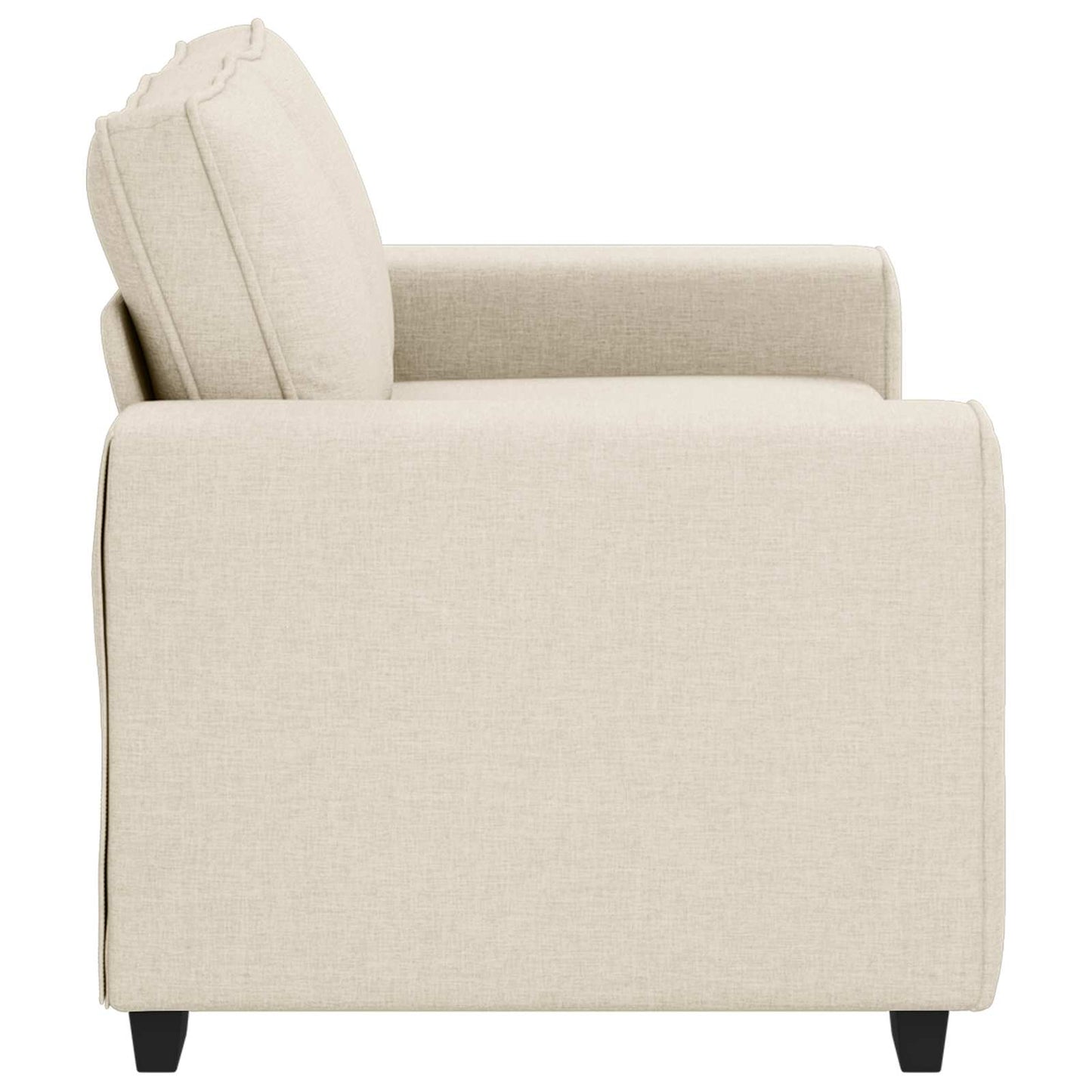 | Sofa | mit Kissen mit Kissen Beige 160 x 77 x 82 cm Leinen