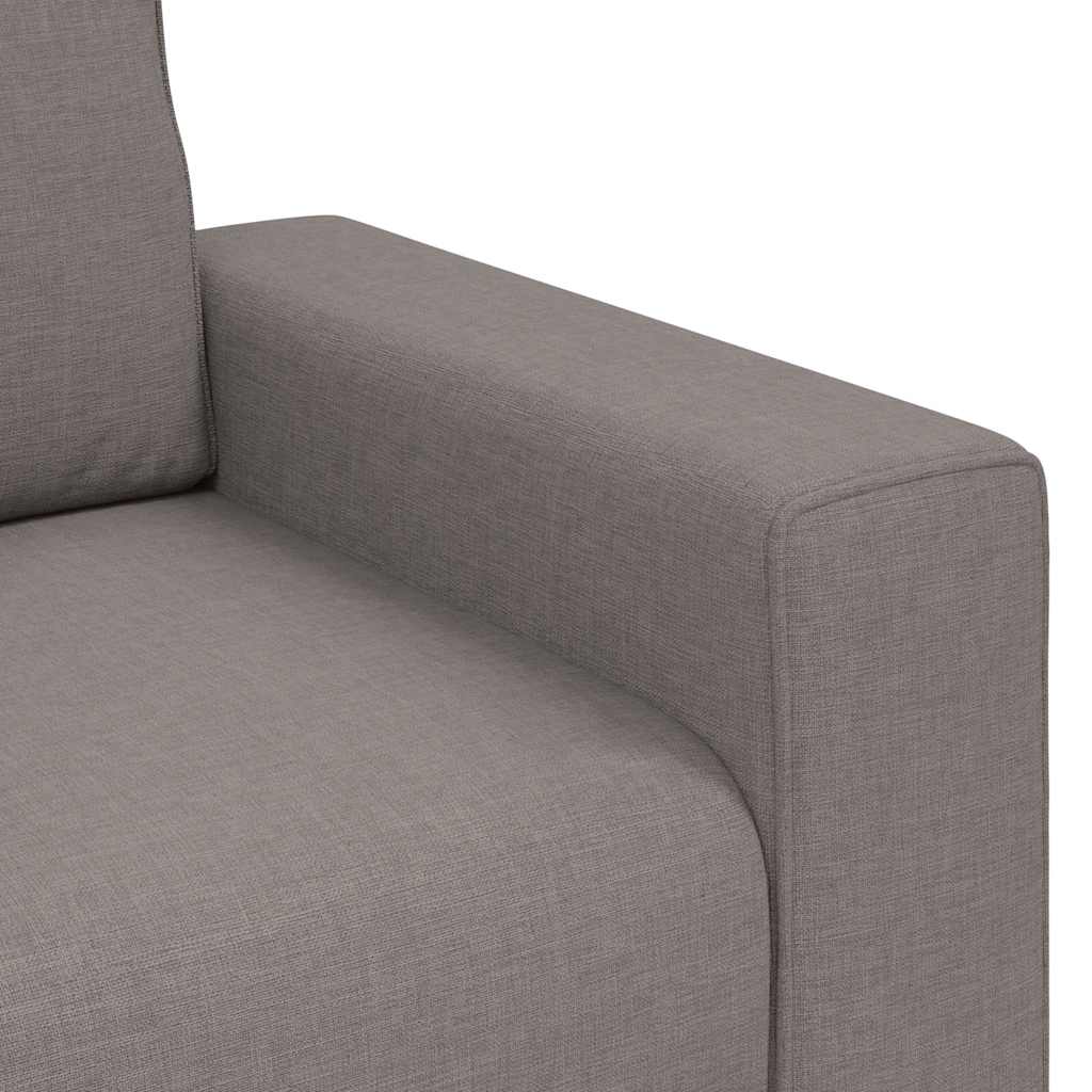 2-Sitzer-Sofa Taupe 180x77x82 cm Stoff