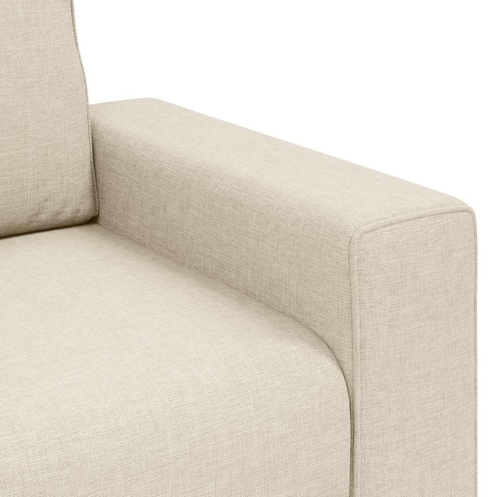 2-Sitzer-Sofa 180x77x82 cm Leinen