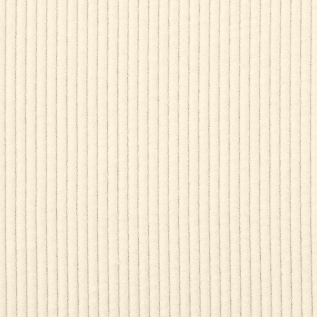 Sessel Creme 100x77x82 cm Cordstoff