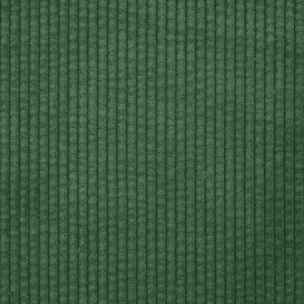 Zweisitzer-Sofa Dunkelgrün 160x77x82 cm Cordstoff