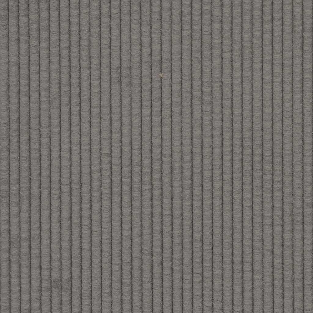 Zweisitzer-Sofa Hellgrau 180x77x82 cm Cordstoff