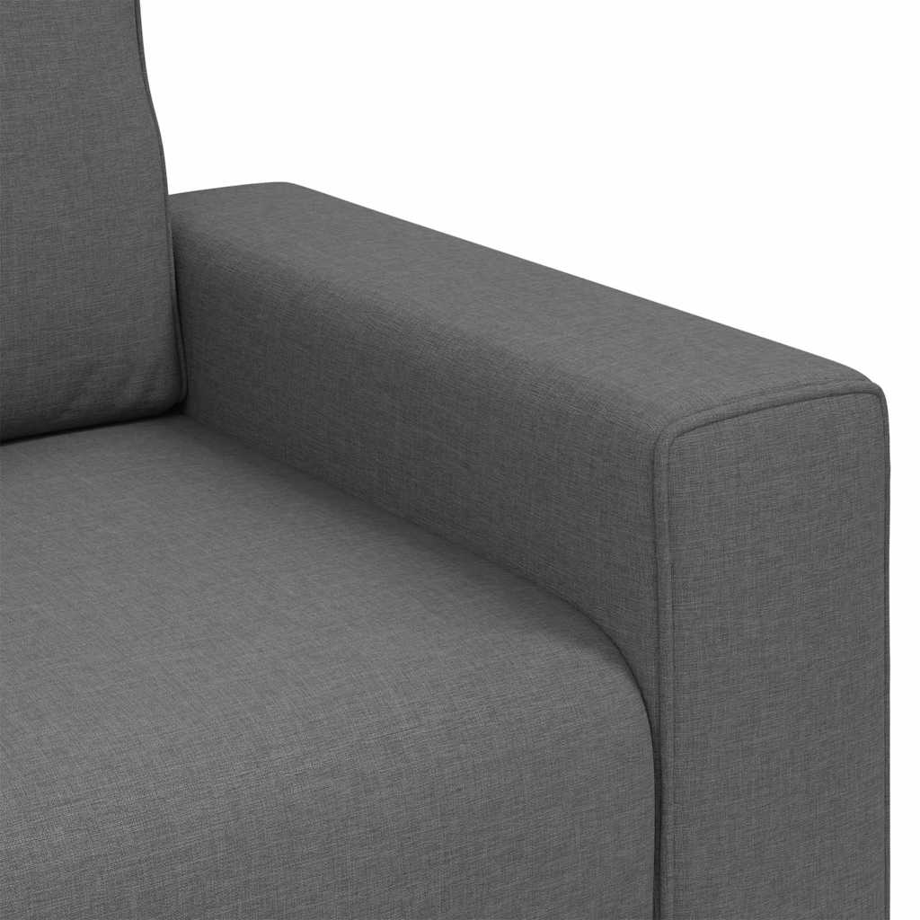 Sofa-Sessel Dunkelgrau 100 cm Stoff