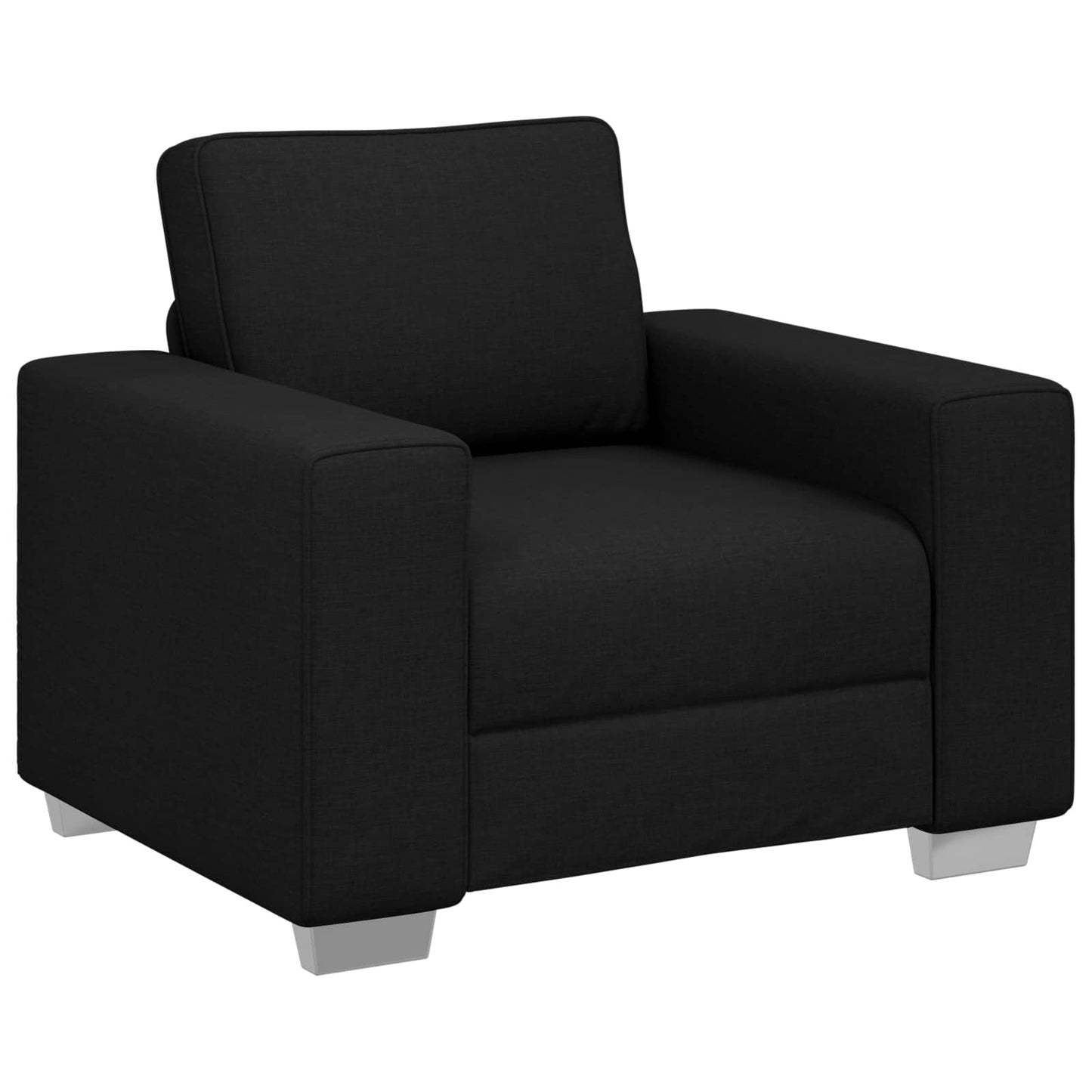 Sofa-Sessel Schwarz 100 cm Stoff