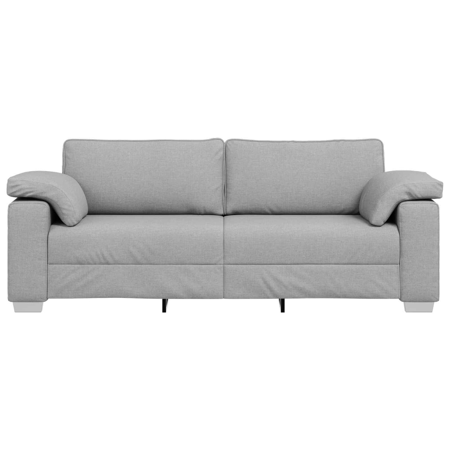 3-Sitzer-Sofa Wolkengrau 220 cm Stoff