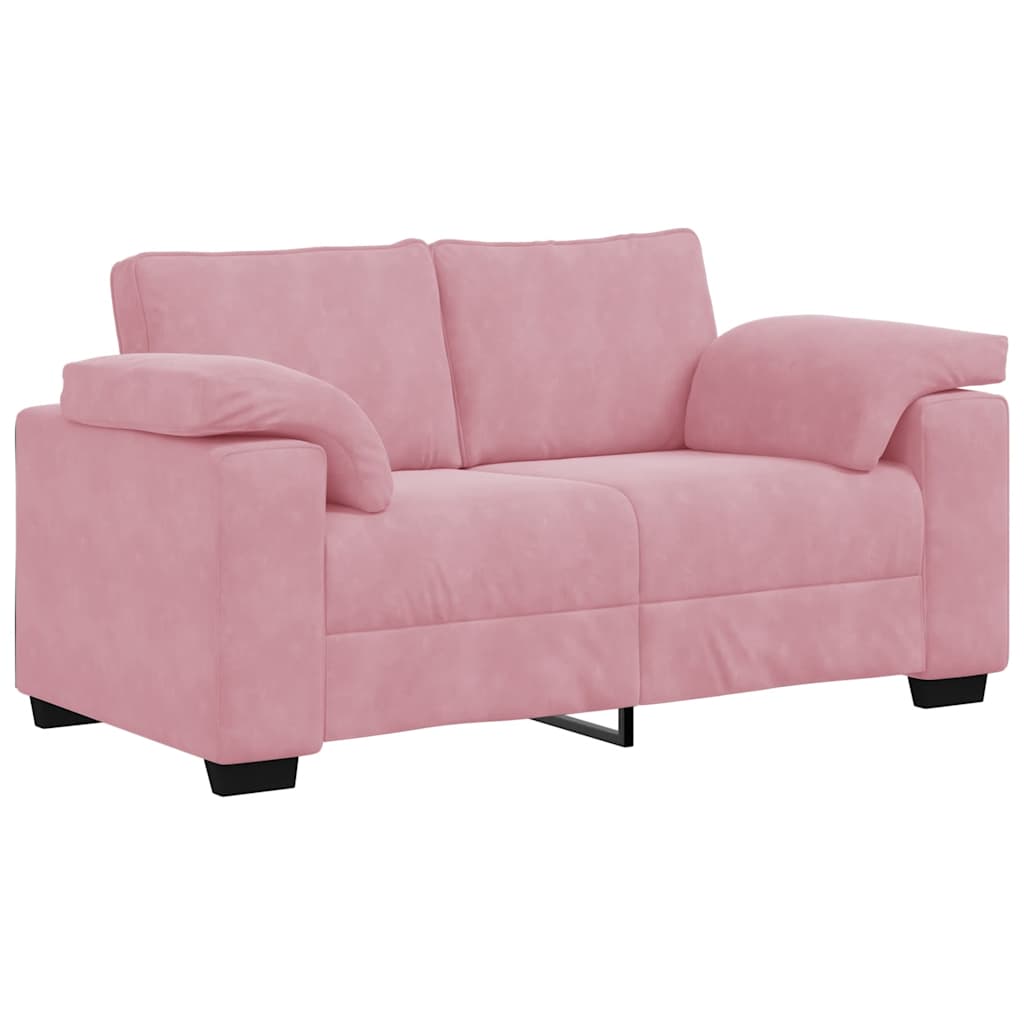 Zweisitzer-Sofa Rosa 160x77x82 cm Samt