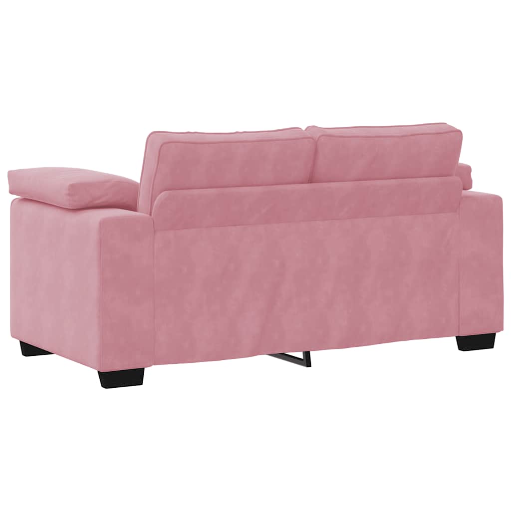 Zweisitzer-Sofa Rosa 160x77x82 cm Samt