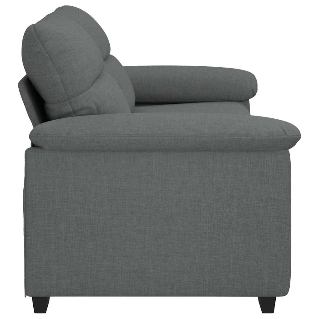 2-Sitzer-Sofa Dunkelgrau 180x81x84 cm Stoff