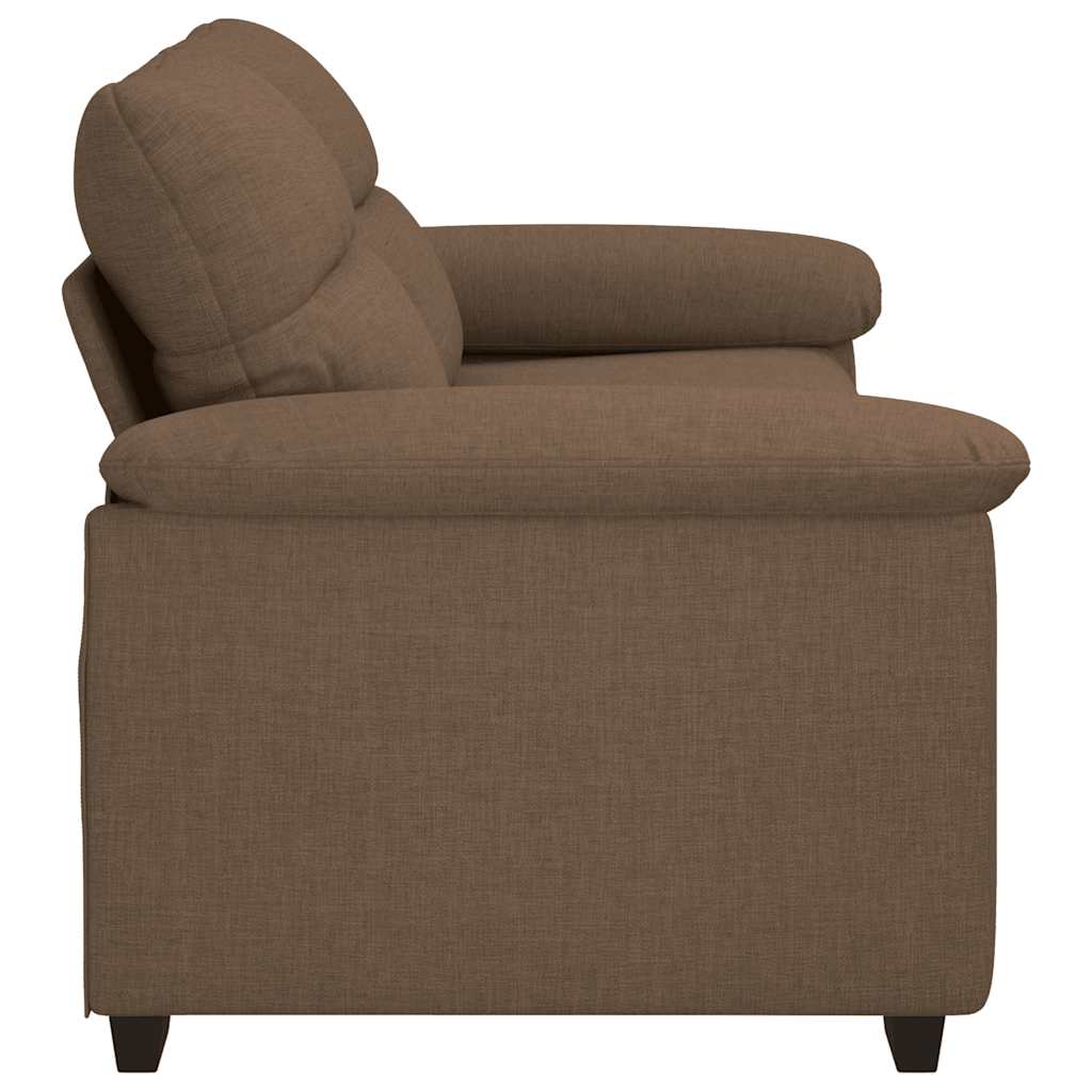 2-Sitzer-Sofa Braun 180x81x84 cm Stoff