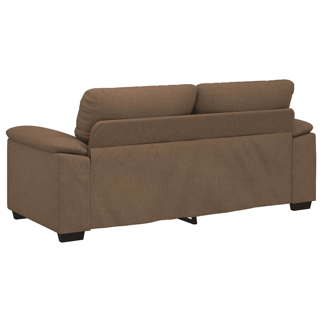 2-Sitzer-Sofa Braun 180x81x84 cm Stoff