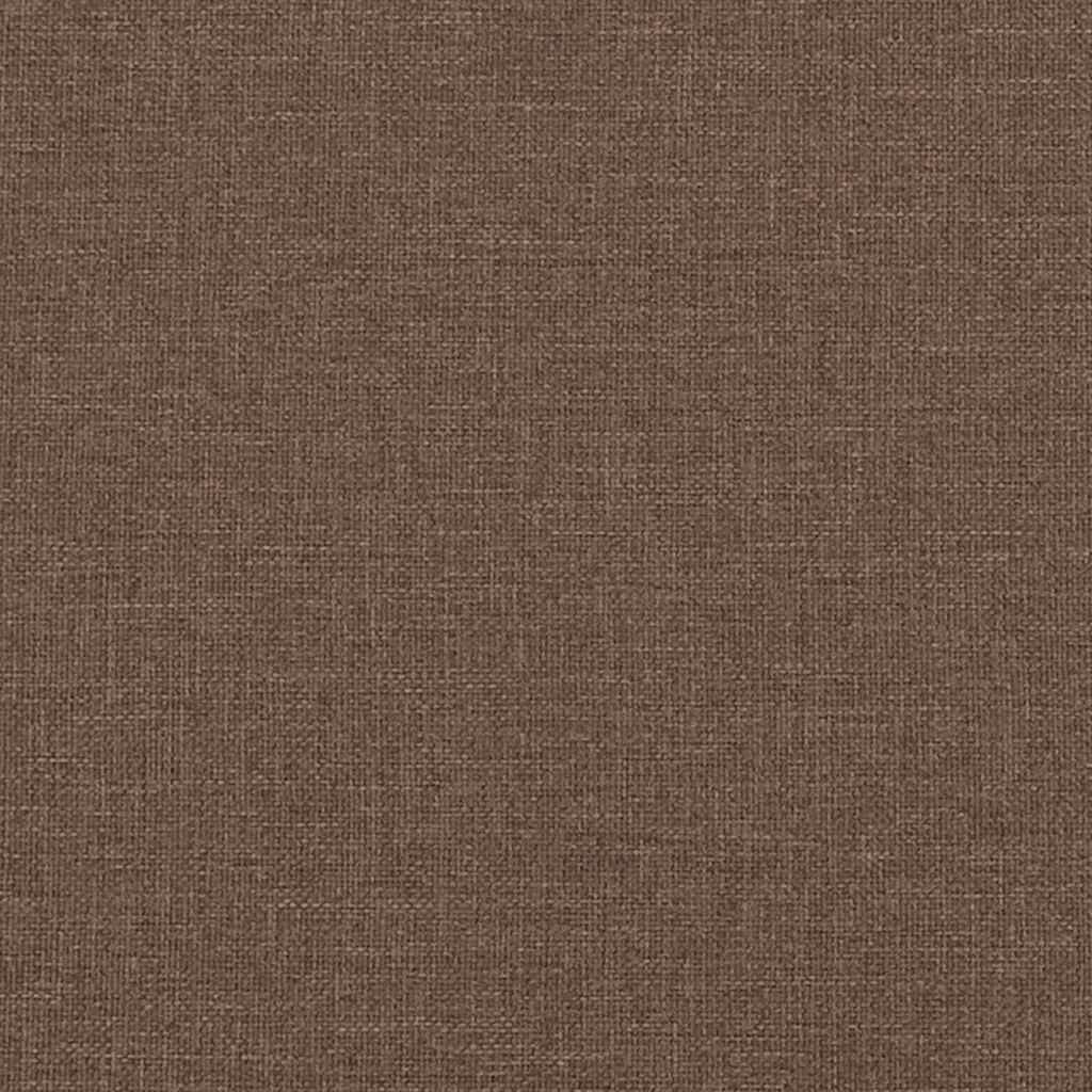 2-Sitzer-Sofa Braun 180x81x84 cm Stoff