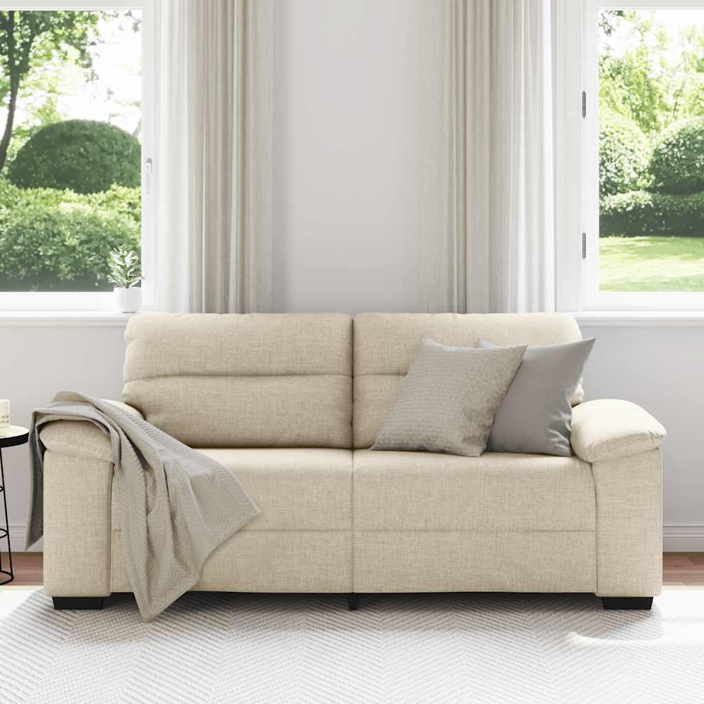 2-Sitzer-Sofa 180x81x84 cm Leinen