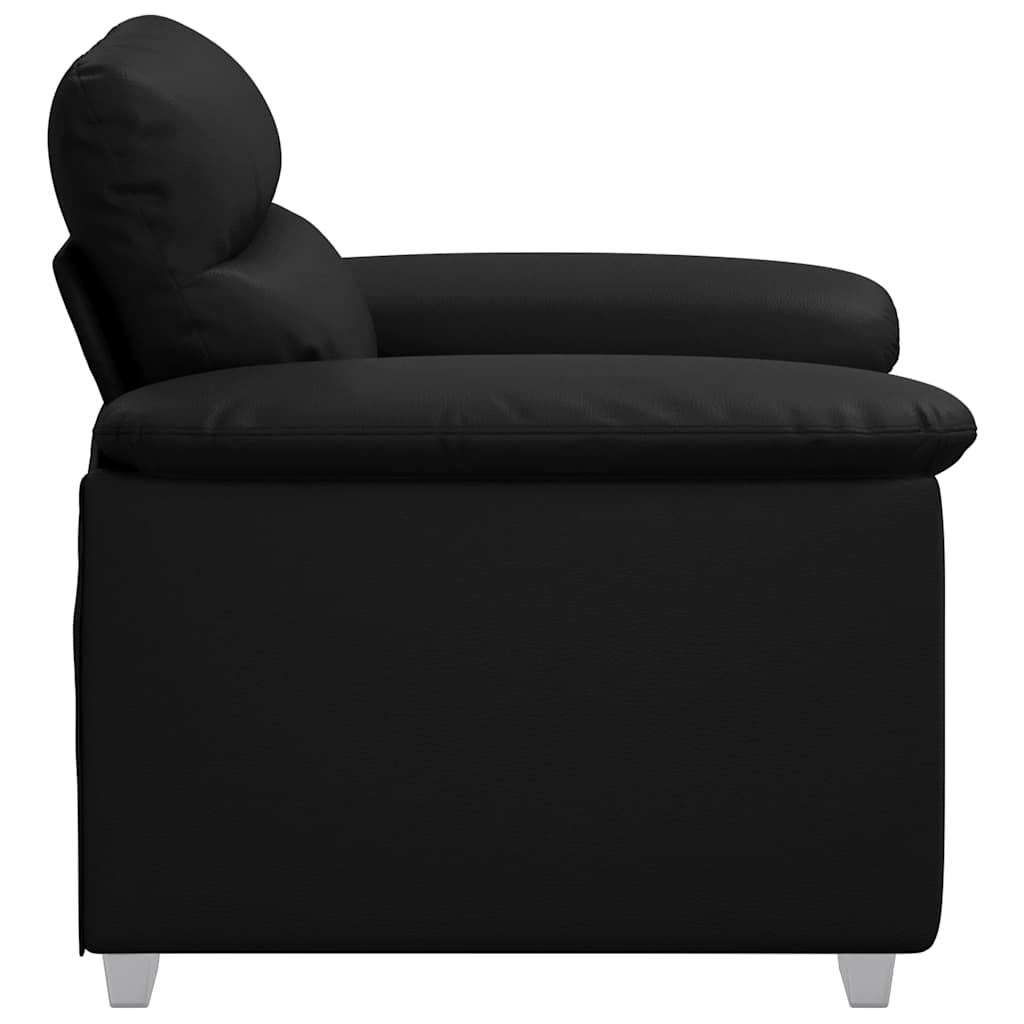 Sessel Schwarz 100x81x84 cm Kunstleder
