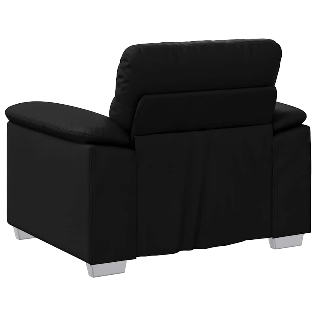 Sessel Schwarz 100x81x84 cm Kunstleder