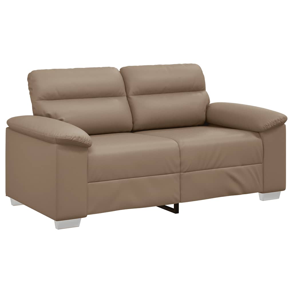 2-Sitzer-Sofa Cappuccino 160x81x84 cm Kunstleder
