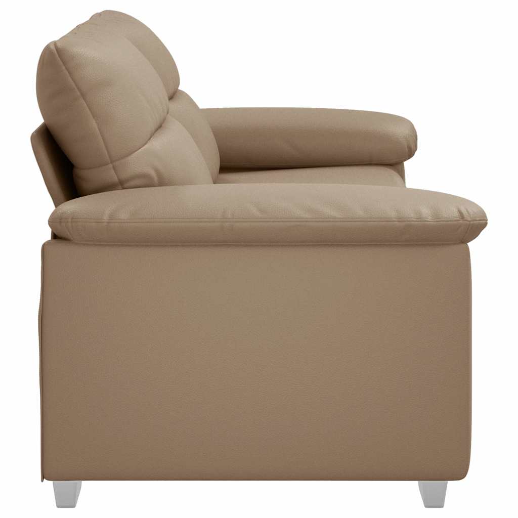 2-Sitzer-Sofa Cappuccino 180x81x84 cm Kunstleder