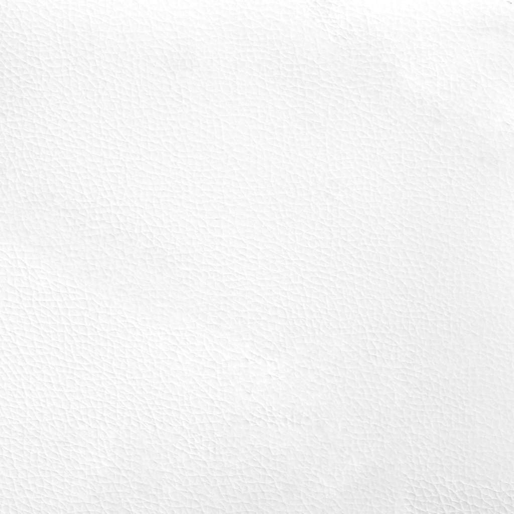 2-Sitzer-Sofa Weiß 180x81x84 cm Kunstleder