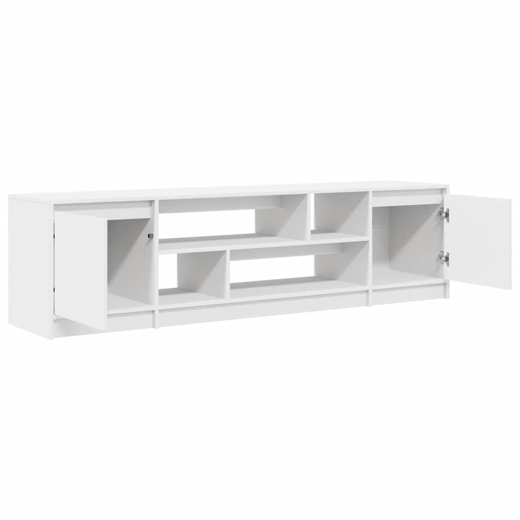 TV-Schrank Weiß 188,5x41x50 cm Holzwerkstoff