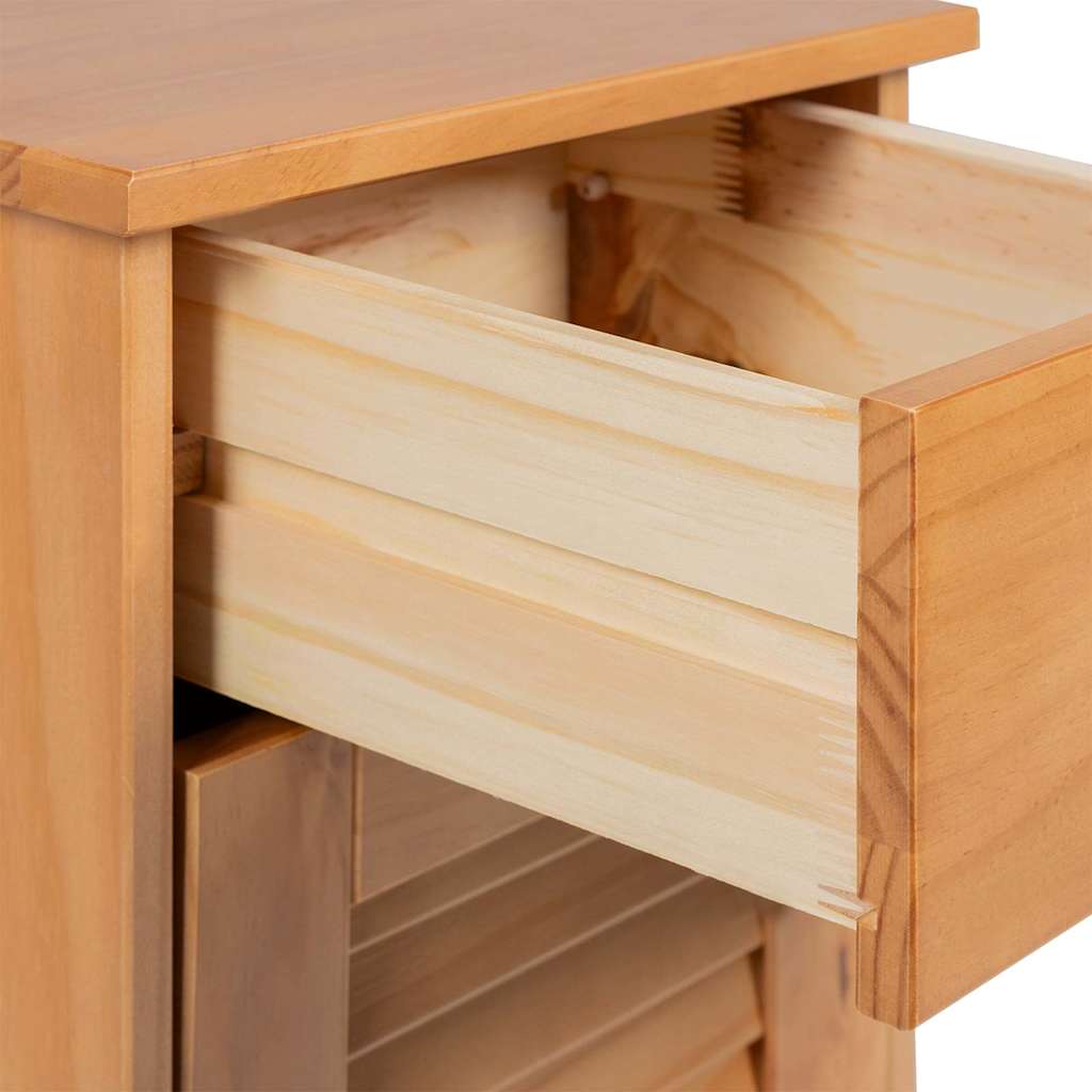 Badezimmermöbel-Set VIGO 4 pcs Honigbraun Massives Kiefernholz