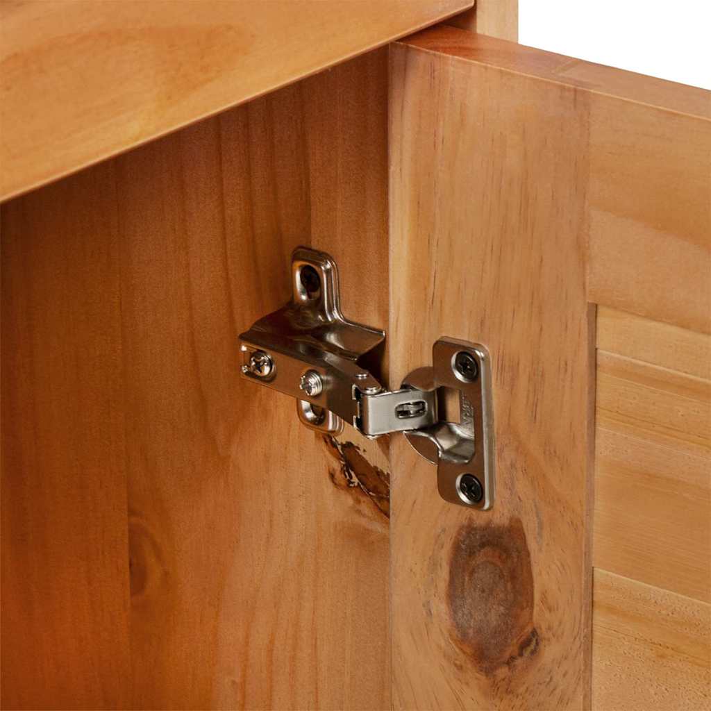 Badezimmermöbel-Set VIGO 4 pcs Honigbraun Massives Kiefernholz