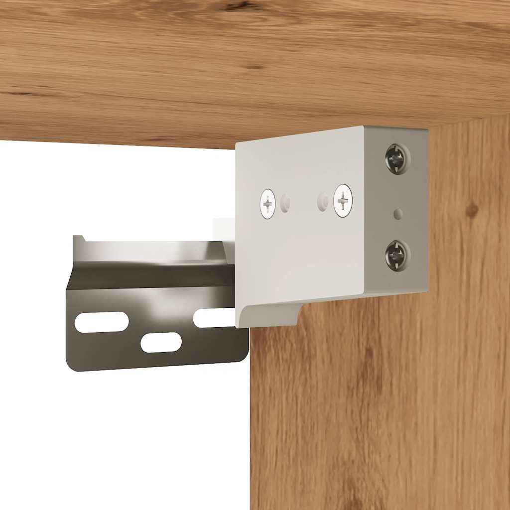 3-tlg. Badmöbel-Set Artisan-Eiche Holzwerkstoff