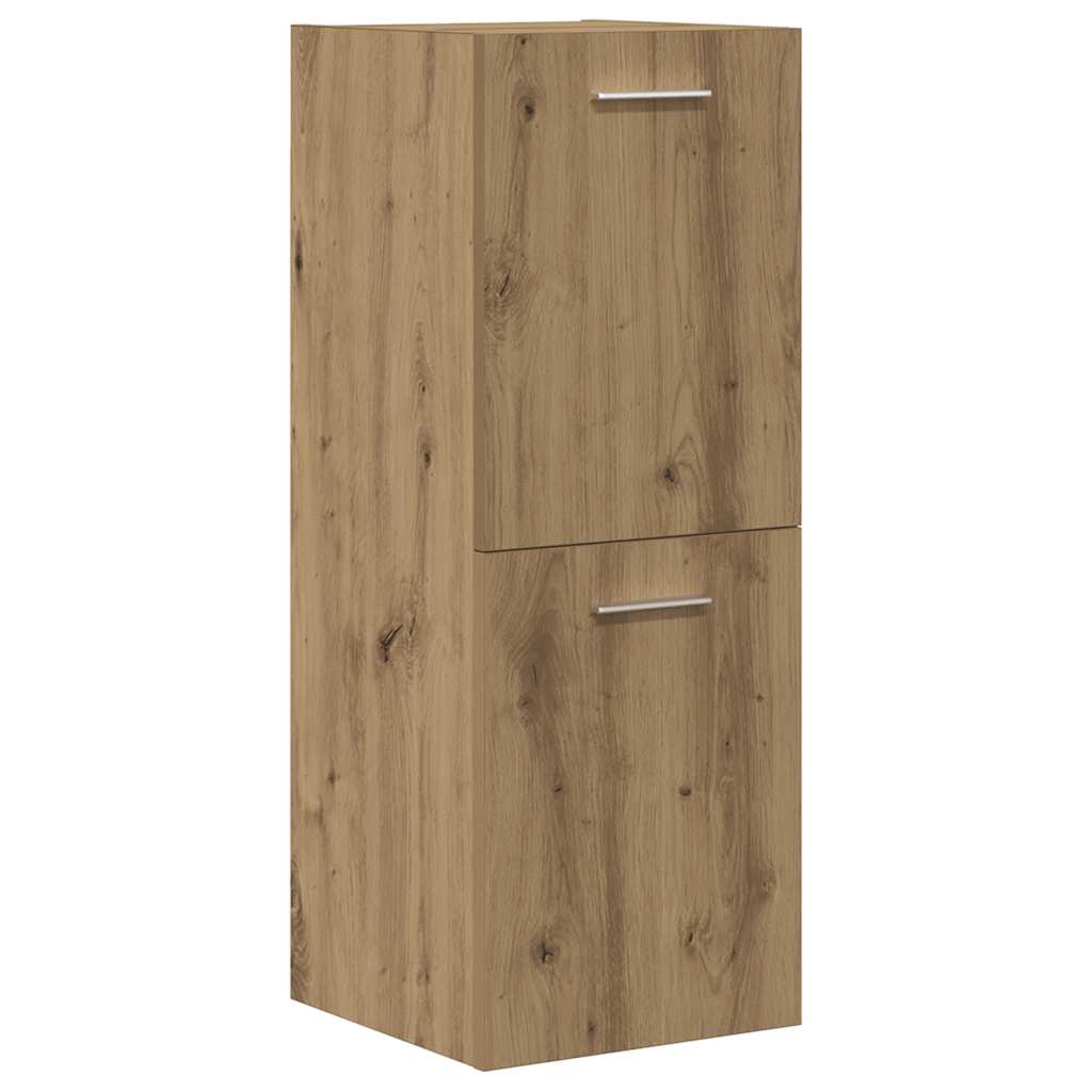 3-tlg. Badmöbel-Set Artisan-Eiche Holzwerkstoff
