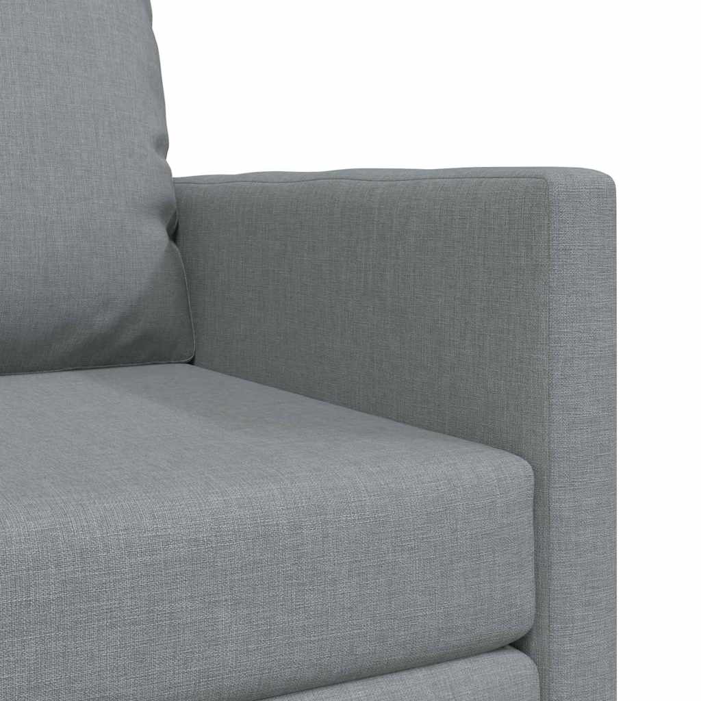 Schlafsofa 60cm Hellgrau Stoff