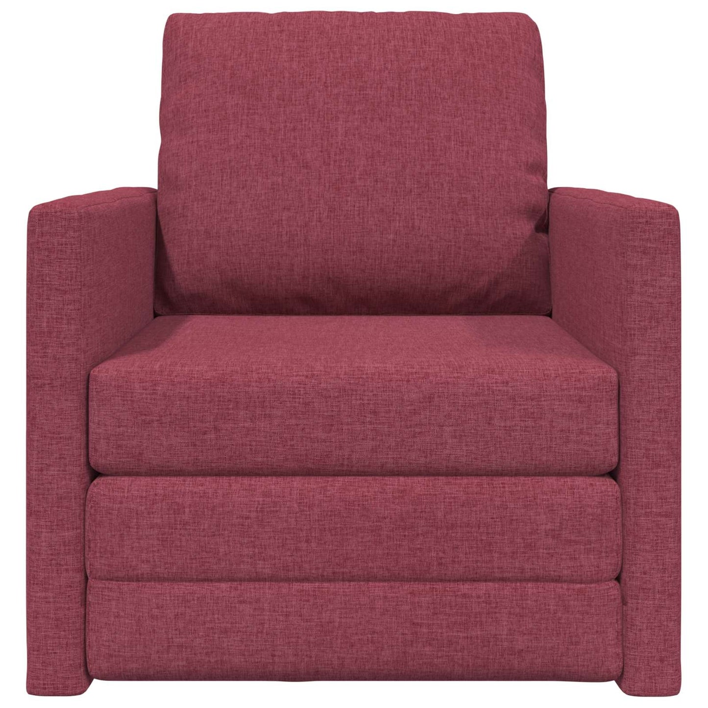 Schlafsofa Weinrot 74 x 77 x 81 cm Stoff