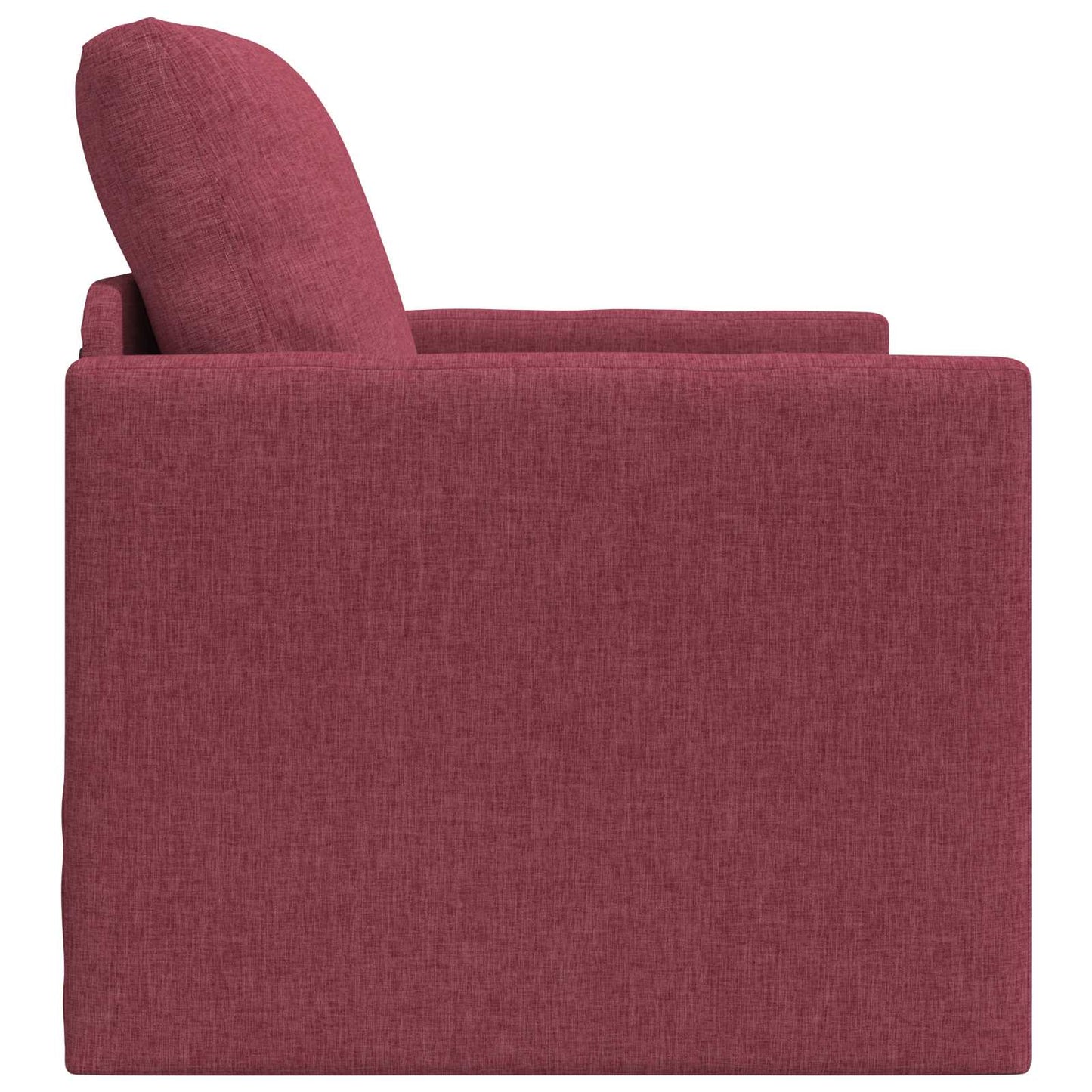 Schlafsofa Weinrot 74 x 77 x 81 cm Stoff