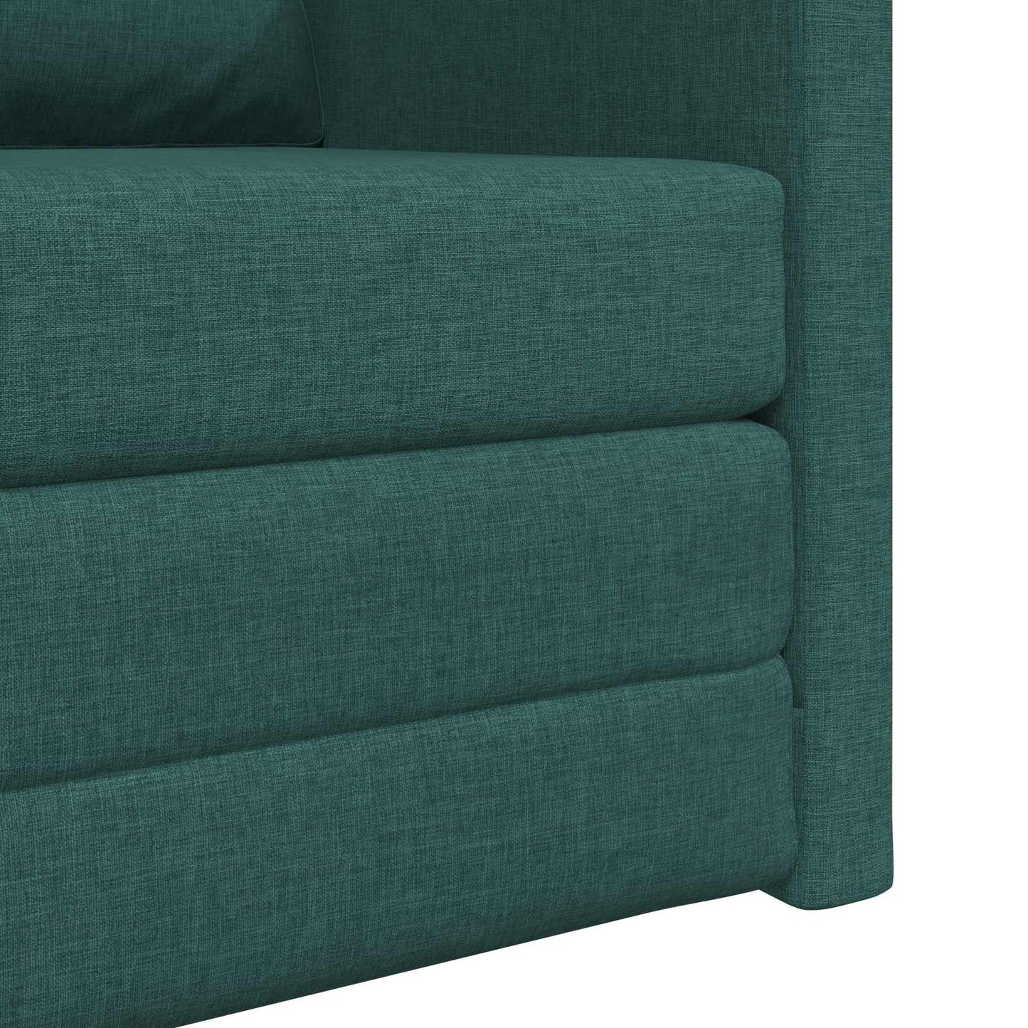 Schlafsofa Dunkelgrün 74 x 77 x 81 cm Stoff