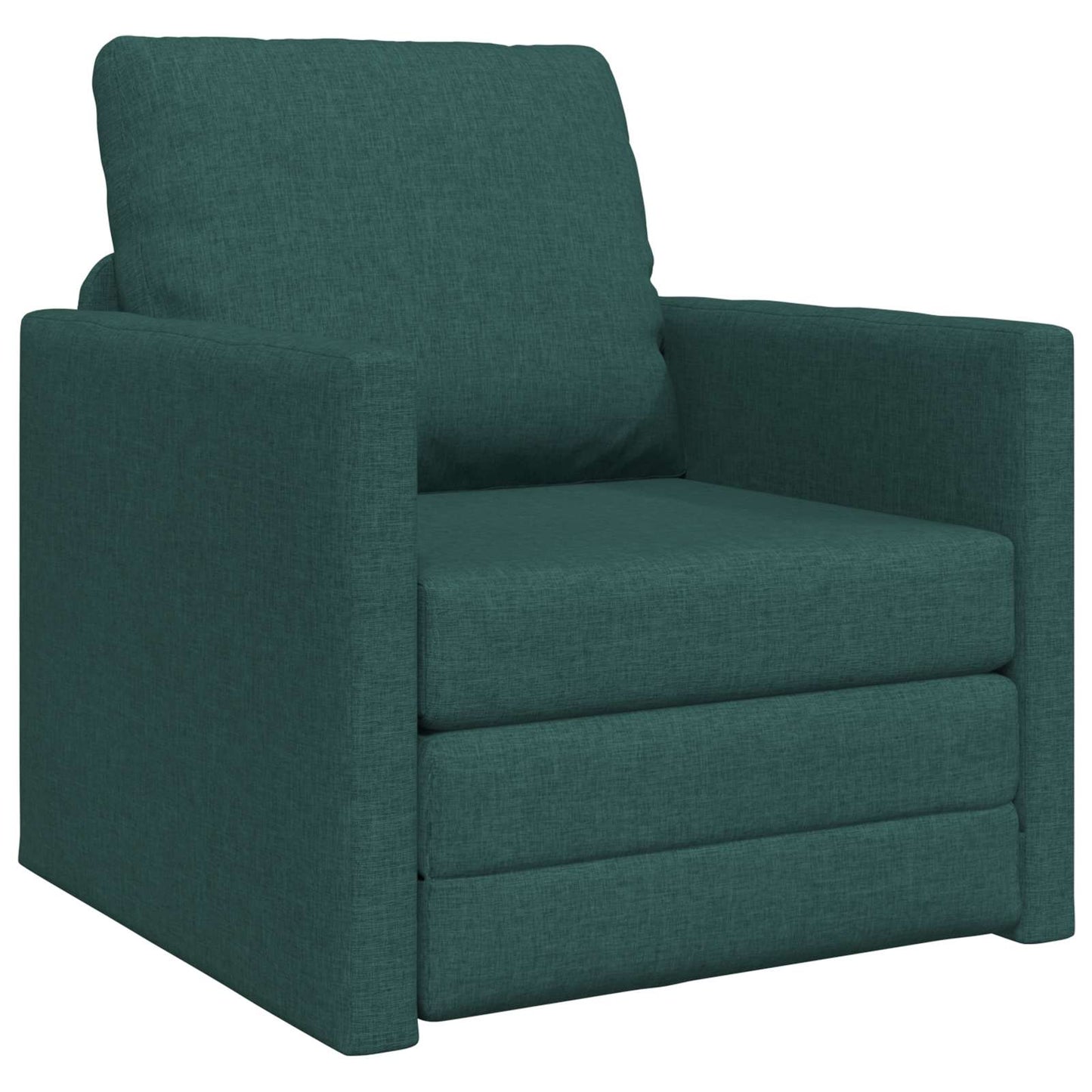 Schlafsofa Dunkelgrün 74 x 77 x 81 cm Stoff