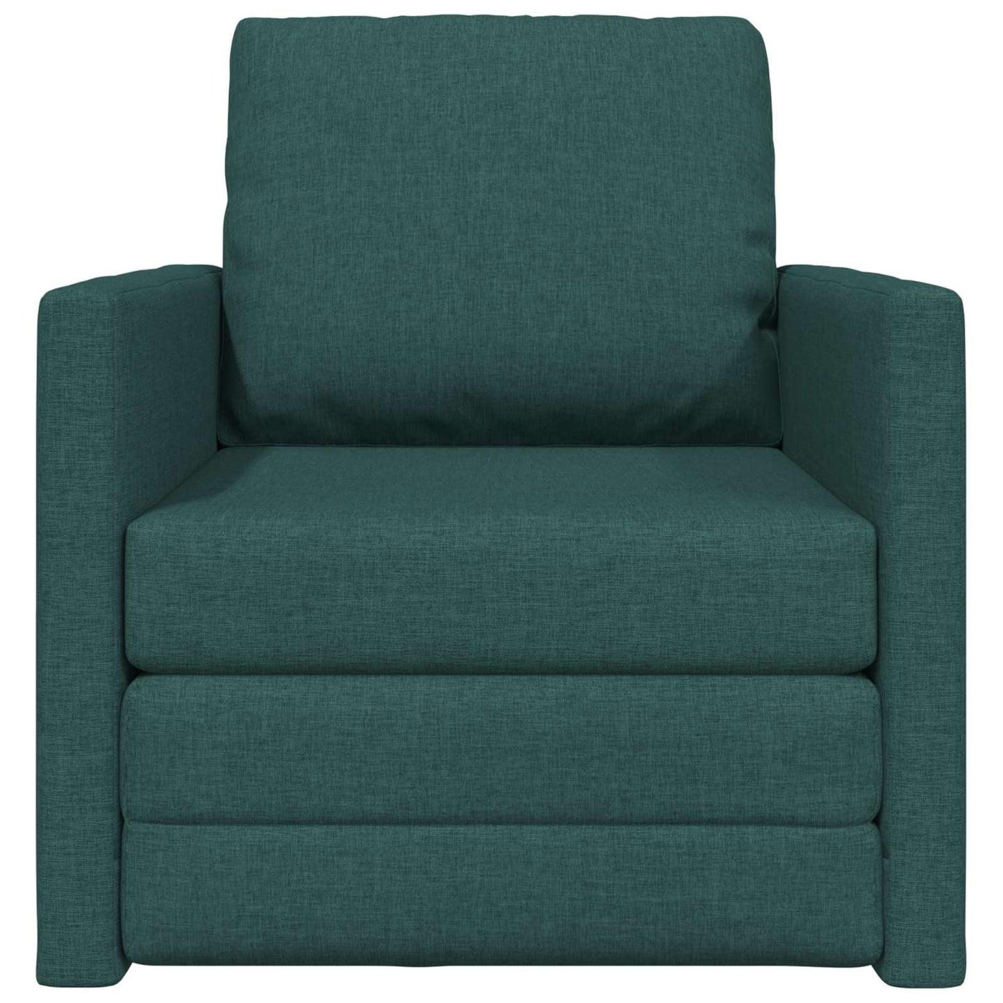 Schlafsofa Dunkelgrün 74 x 77 x 81 cm Stoff
