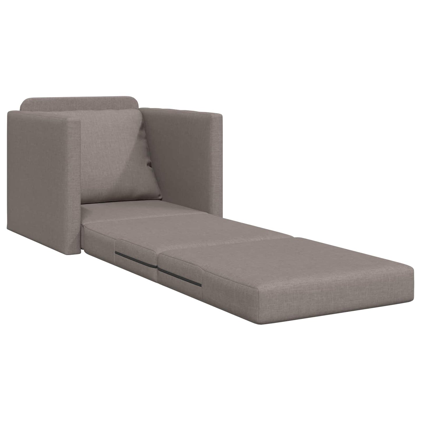 Schlafsofa Taupe 74 x 77 x 81 cm Stoff