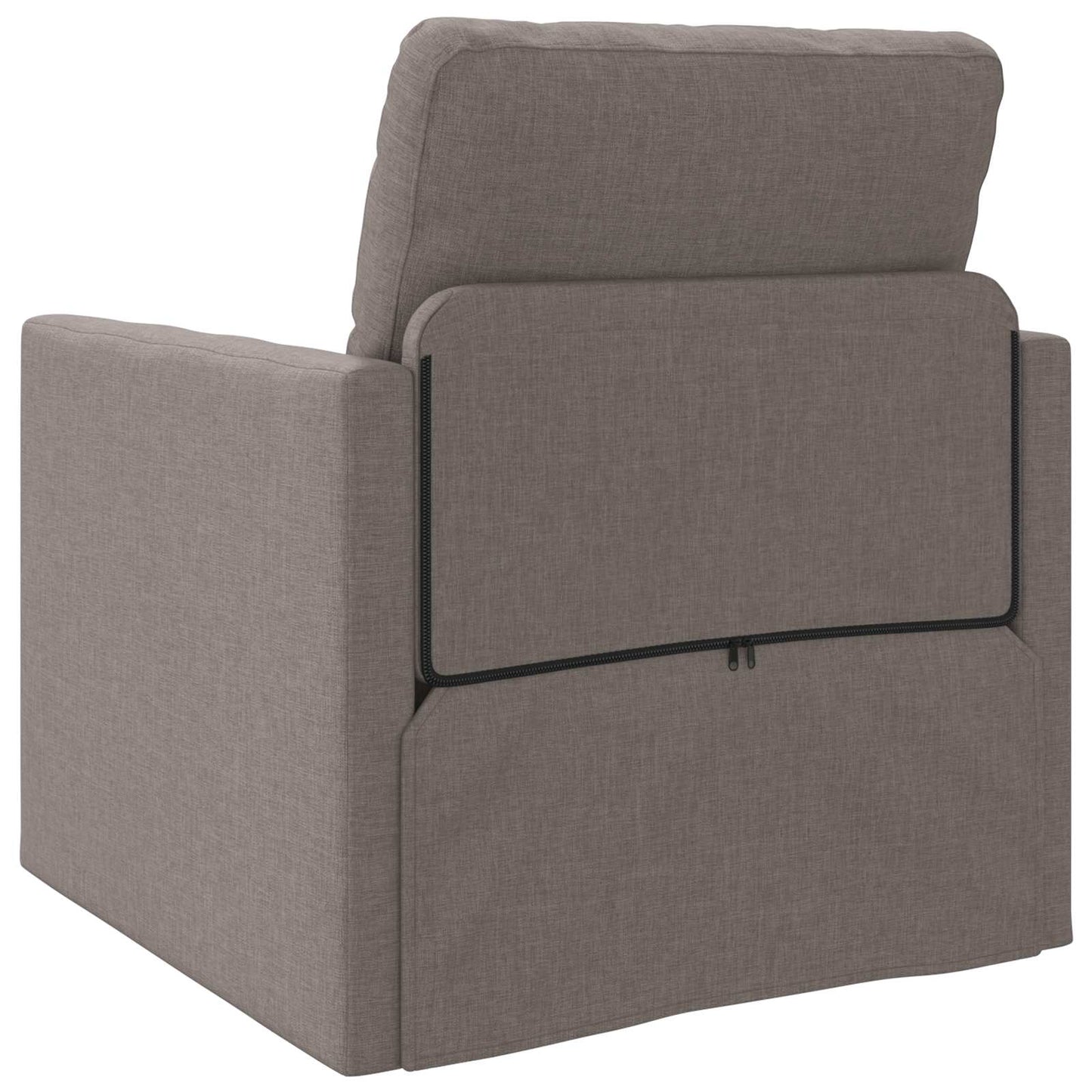 Schlafsofa Taupe 74 x 77 x 81 cm Stoff