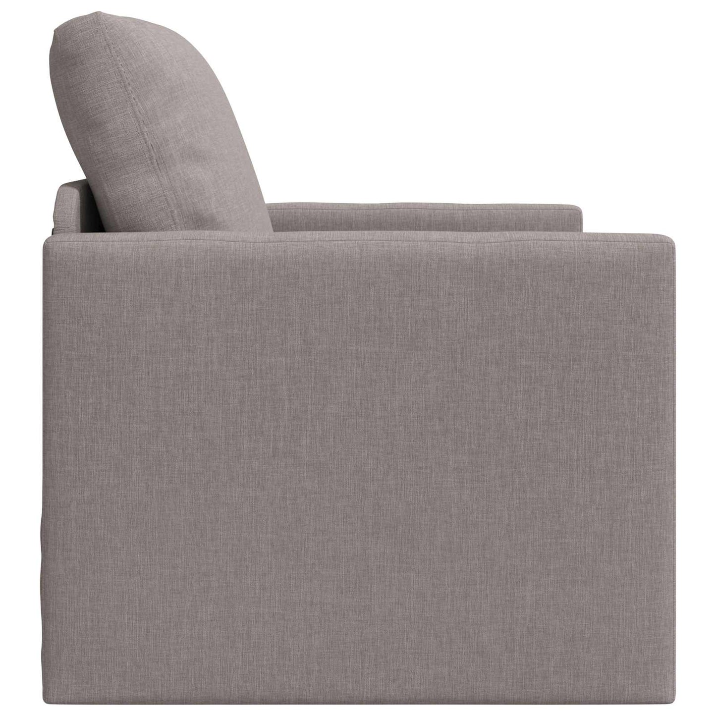 Schlafsofa Taupe 74 x 77 x 81 cm Stoff