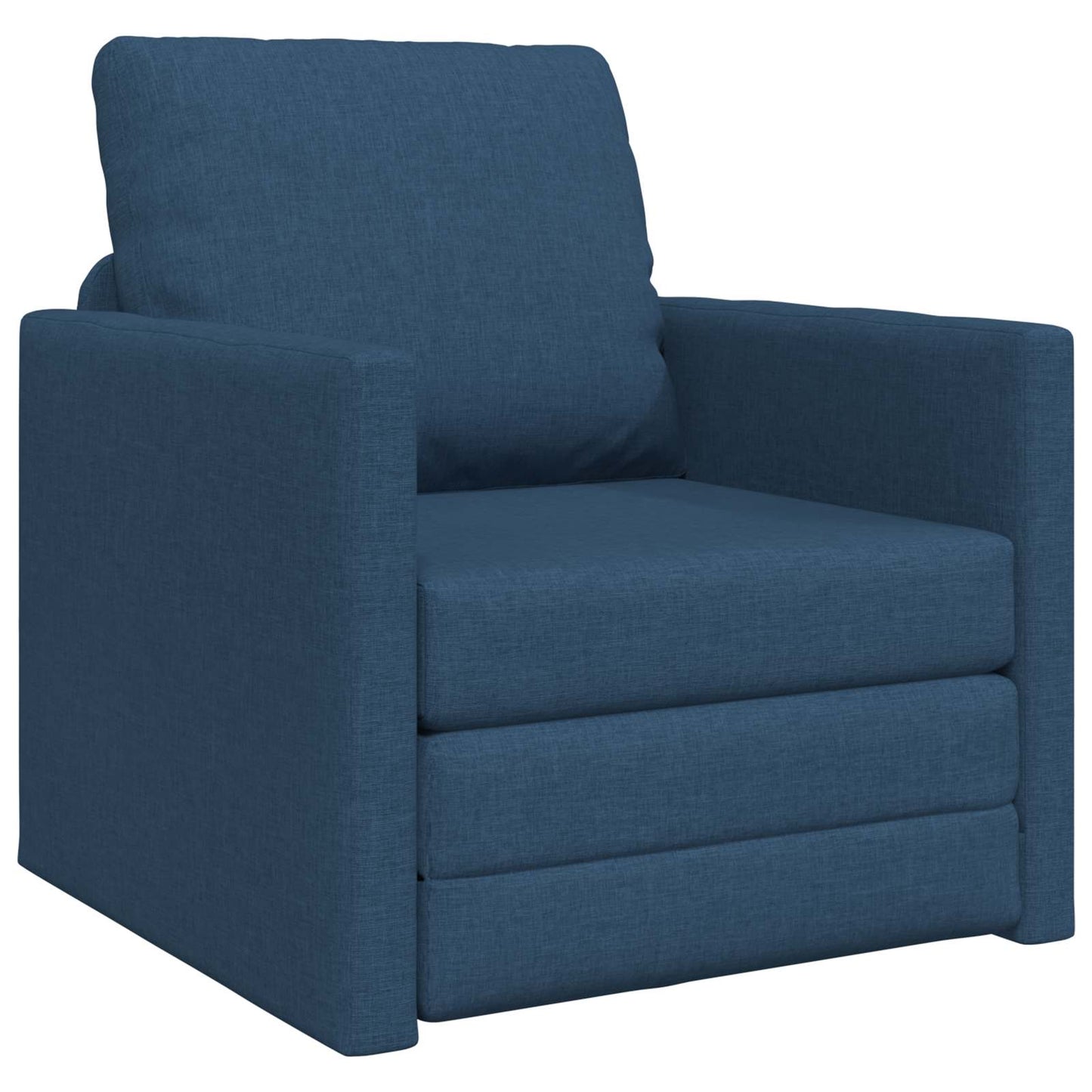 Schlafsofa Blau 74 x 77 x 81 cm Stoff