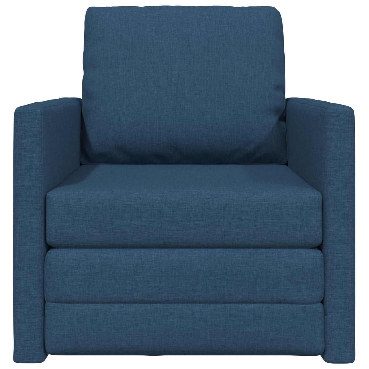 Schlafsofa Blau 74 x 77 x 81 cm Stoff