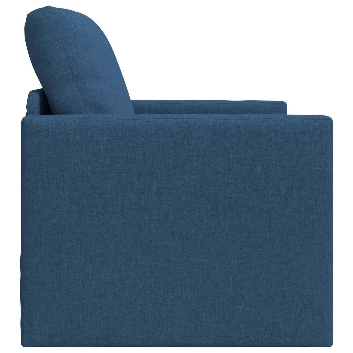Schlafsofa Blau 74 x 77 x 81 cm Stoff
