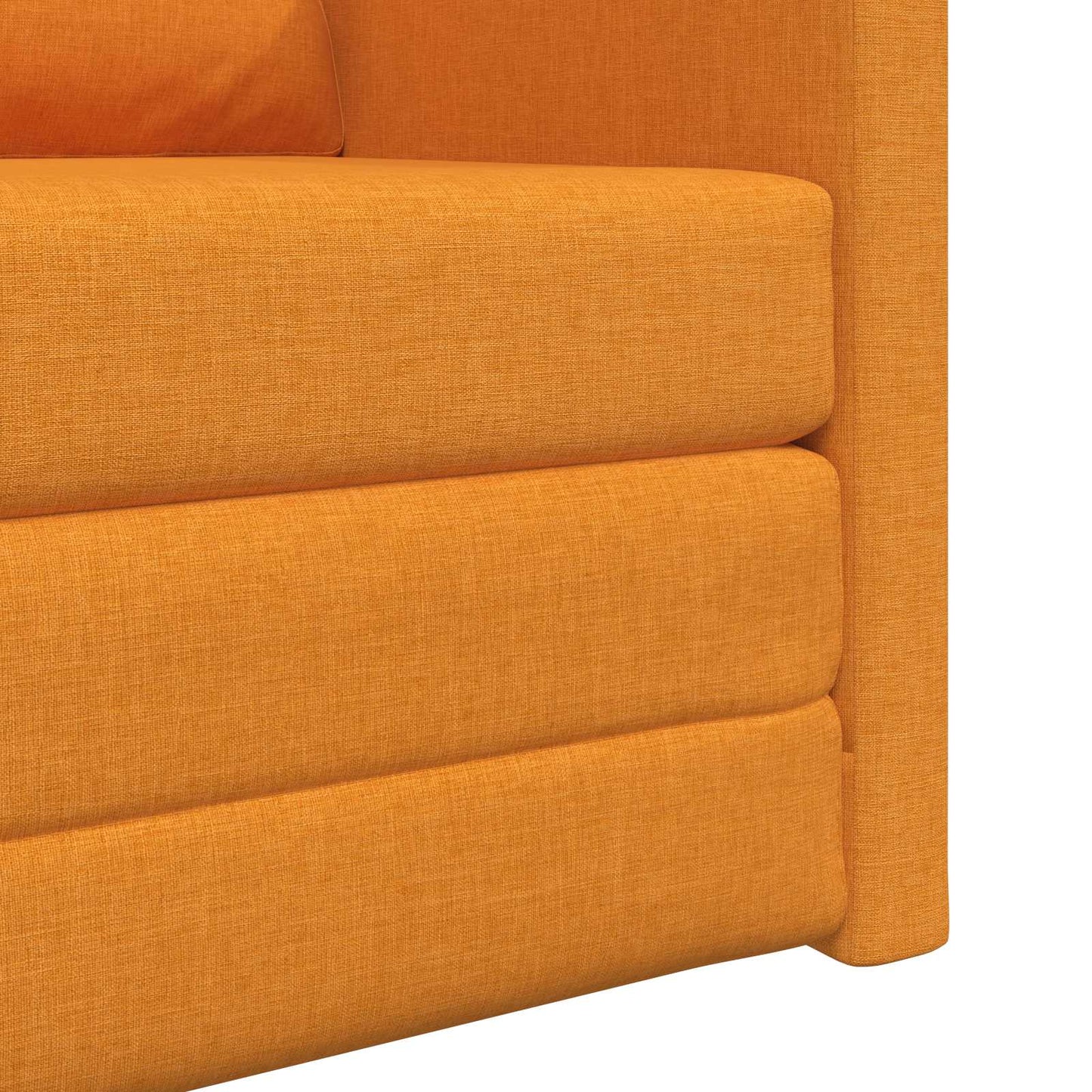Schlafsofa Dunkelgelb 74 x 77 x 81 cm Stoff