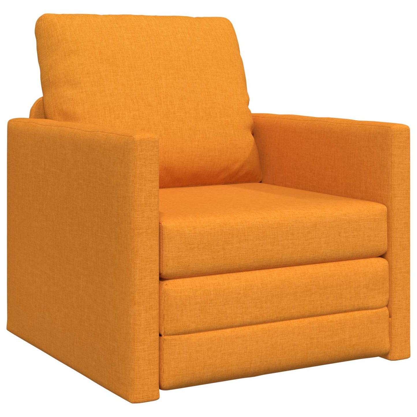 Schlafsofa Dunkelgelb 74 x 77 x 81 cm Stoff