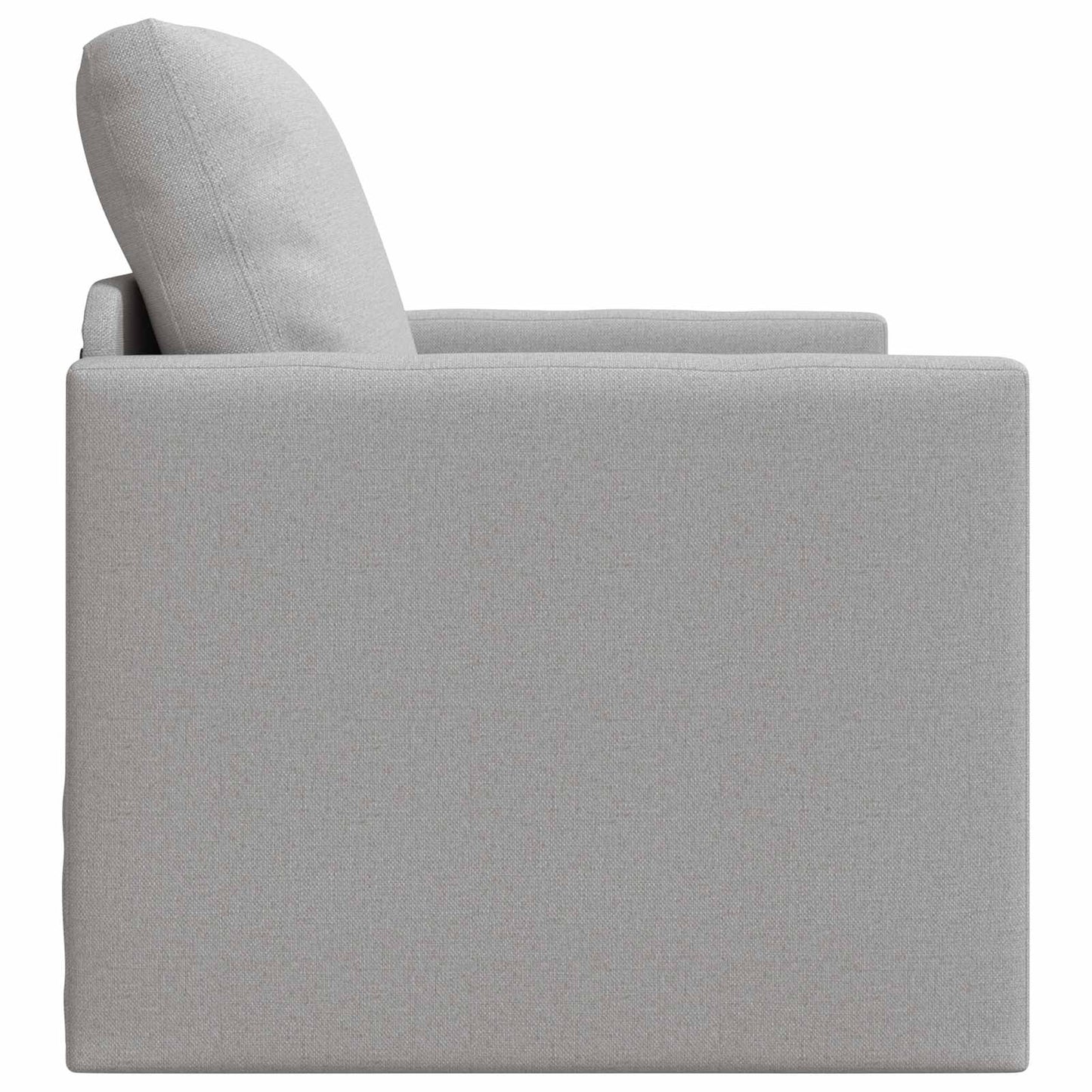 Schlafsofa Wolkengrau 74 x 77 x 81 cm Stoff